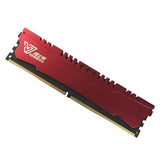 Maxbell High Speed DDR4 16GB 2400MHz 288 Pin Desktop Computer DRAM Memory, Aluminum Alloy Shell with Gold Plating Process, Oxidation Resistance Red - Aladdin Shoppers