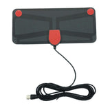 1Pack 1080P Digital Antenna Aerial 80 Mile Range 25DBI for HD TV Black - Aladdin Shoppers