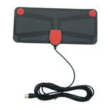 1Pack 1080P Digital Antenna Aerial 80 Mile Range 25DBI for HD TV Black - Aladdin Shoppers