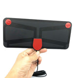 1Pack 1080P Digital Antenna Aerial 80 Mile Range 25DBI for HD TV Black - Aladdin Shoppers