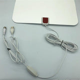 Digital Antenna HDTV Flat 80 Miles Range Indoor 1080P 28DBI F male Amplifier - Aladdin Shoppers