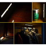 Maxbell LED Motion Sensor Night Strip Light for Closet Drawer Wardrobe Warm White - Aladdin Shoppers