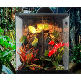 Maxbell Maxbell Artificial Cactus Desert Plant with Base Reptile Vivarium Terrarium Decor L