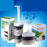 Maxbell Maxbell Submersible Aquarium Internal Air Pump Filter Fish Tank Sponge One Layer