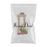 Maxbell Maxbell Fake Resin Roman Stone Pillar Column Aquarium Fish Tank Ornament Deco Yellow