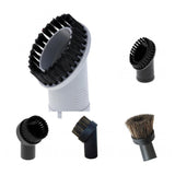 Maxbell 3pcs 32mm/1.25" Universal Soft Round Vacuum Cleaner Brush Heads Replacement