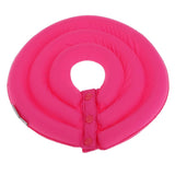 Maxbell Maxbell Dog Cat Comfy Pet Neck Collar Nylon Cover Anti-Bite Protector Rose Red XS