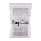 Maxbell 100*200cm Window Voile Curtain Panel Sheer Tulle Drape Tullip Flower Purple - Aladdin Shoppers