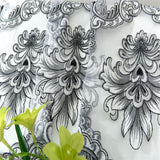 Maxbell 100x250cm Window Curtain Drape Blinds Gauze Voile Curtain White with Beads - Aladdin Shoppers