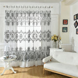 Maxbell 100x250cm Window Curtain Drape Blinds Gauze Voile Curtain White No Beads - Aladdin Shoppers
