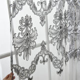 Maxbell 100x250cm Window Curtain Drape Blinds Gauze Voile Curtain White No Beads - Aladdin Shoppers