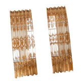 Maxbell 100x250cm Window Curtain Drape Blinds Gauze Voile Curtain Coffee No Beads - Aladdin Shoppers