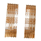 Maxbell 100x250cm Window Curtain Drape Blinds Gauze Voile Curtain Coffee No Beads - Aladdin Shoppers