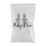 Maxbell 2Pcs Zinc Alloy Drapery Door Curtain Tiebacks Holdback Wall Hooks Cooper - Aladdin Shoppers