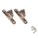 Maxbell 2Pcs Zinc Alloy Drapery Door Curtain Tiebacks Holdback Wall Hooks Cooper - Aladdin Shoppers