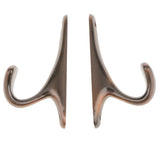 Maxbell 2Pcs Zinc Alloy Drapery Door Curtain Tiebacks Holdback Wall Hooks Cooper - Aladdin Shoppers
