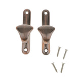 Maxbell 2Pcs Zinc Alloy Drapery Door Curtain Tiebacks Holdback Wall Hooks Cooper - Aladdin Shoppers