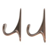 Maxbell 2Pcs Zinc Alloy Drapery Door Curtain Tiebacks Holdback Wall Hooks Cooper - Aladdin Shoppers