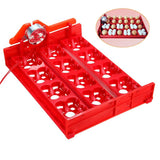 Maxbell Maxbell 12 Chicken Eggs Turner For Duck Quail Bird Poultry Egg Incubator Tray 220V