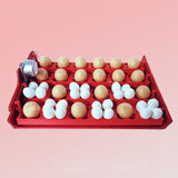Maxbell Maxbell 12 Chicken Eggs Turner For Duck Quail Bird Poultry Egg Incubator Tray 220V