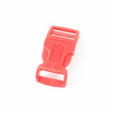 10 Pcs 3/4" 19mm Pom Plastic Buckle Quick Release Clip Belt Backpack Red