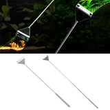 Maxbell Maxbell Aquarium Glass Tank Algae Coralline Scraper Blade Spatula Scrubber 2-in-1
