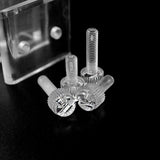 Maxbell Maxbell 12mm/16mm Aquarium Tube Hose Pipe Holder Fixation Clip Fish Tank Aquarium Mounted, Acrylic