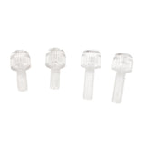Maxbell Maxbell 12mm/16mm Aquarium Tube Hose Pipe Holder Fixation Clip Fish Tank Aquarium Mounted, Acrylic
