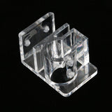 Maxbell Maxbell 12mm/16mm Aquarium Tube Hose Pipe Holder Fixation Clip Fish Tank Aquarium Mounted, Acrylic