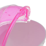 Maxbell 2 pcs Hamster Mouse Small Pet Bathroom Cage Box Bath Sand Sauna Toilet Pink