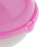 Maxbell 2 pcs Hamster Mouse Small Pet Bathroom Cage Box Bath Sand Sauna Toilet Pink