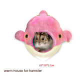 Maxbell Maxbell Rat Pet Hamster Parrot Rabbit Squirrel Toy House Hammock Hanging Bed Pink