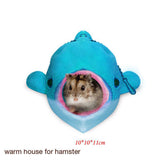 Maxbell Maxbell Rat Pet Hamster Parrot Rabbit Squirrel Toy House Hammock Hanging Bed Blue