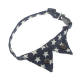 Maxbell Maxbell Spots Decorating Pet Dog Necktie Collar Leash with Nail Catcher Blue M