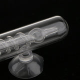 Maxbell Maxbell NEW Spiral Glass Planted Aquarium Tank CO2 Diffuser / Bubble Counter with Suction Cup 15cm Long