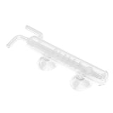 Maxbell Maxbell NEW Spiral Glass Planted Aquarium Tank CO2 Diffuser / Bubble Counter with Suction Cup 15cm Long
