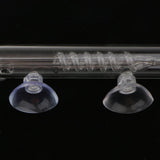 Maxbell Maxbell NEW Spiral Glass Planted Aquarium Tank CO2 Diffuser / Bubble Counter with Suction Cup 15cm Long