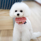 Maxbell Maxbell Pet Dog Cat Cotton Puppy Bibs Accessories Neckerchief Small to Large Breed S