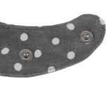 Maxbell Maxbell Dogs And Cats Cute Cotton Collor Neck Bandana with Dot Pattern-Gray (S)