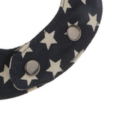 Maxbell Maxbell Cute Peach Type Star Pettern Dog And Cat Cotton Collor Saliva Towel-Blue (S)