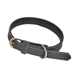 Maxbell Maxbell Adjustable PU Leather Pet Puppy Dog Collar Safety Neck Buckle Strap  S Black