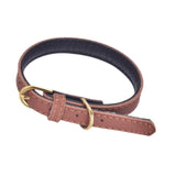 Maxbell Maxbell Adjustable PU Leather Pet Puppy Dog Collar Safety Neck Buckle Strap  S Brown