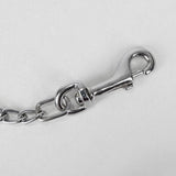 Maxbell Maxbell Pet Harness Dog Leather Iron Chain Safety Noctilucent Pet Supply Blue