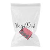 Maxbell Maxbell Dog Treat Pouch Snack Bag Feed Bait Mesh Pouch with Training Clicker Red