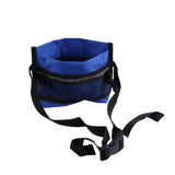 Maxbell Maxbell Dog Treat Pouch Snack Bag Feed Bait Mesh Pouch with Training Clicker Blue