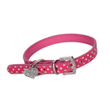 Maxbell Maxbell Adjustable Pet Dog Cat Collar Puppy Neck Collar Metal Buckle PU Material M