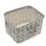 Maxbell 2x Cute Reusable Square Storage Basket Laundry Bin Home Organiser Makeup Box