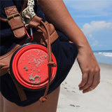 Maxbell Maxbell Pet Dog Portable Silicone Collapsible Travel Feeding Bowl Water Dish Feeder Pink