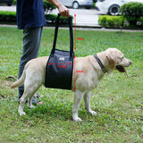 Maxbell Maxbell Dog Lift Harness Mobility Lifting Aid Support Harness with Handle S Gray