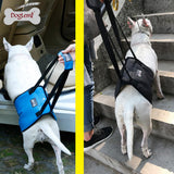 Maxbell Maxbell Dog Lift Harness Mobility Lifting Aid Support Harness with Handle S Gray